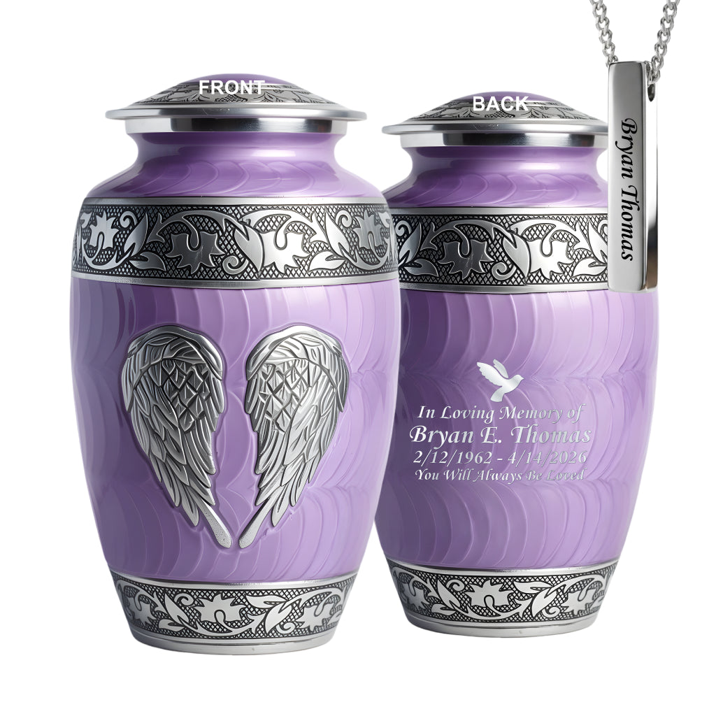 Wings Detail Urn