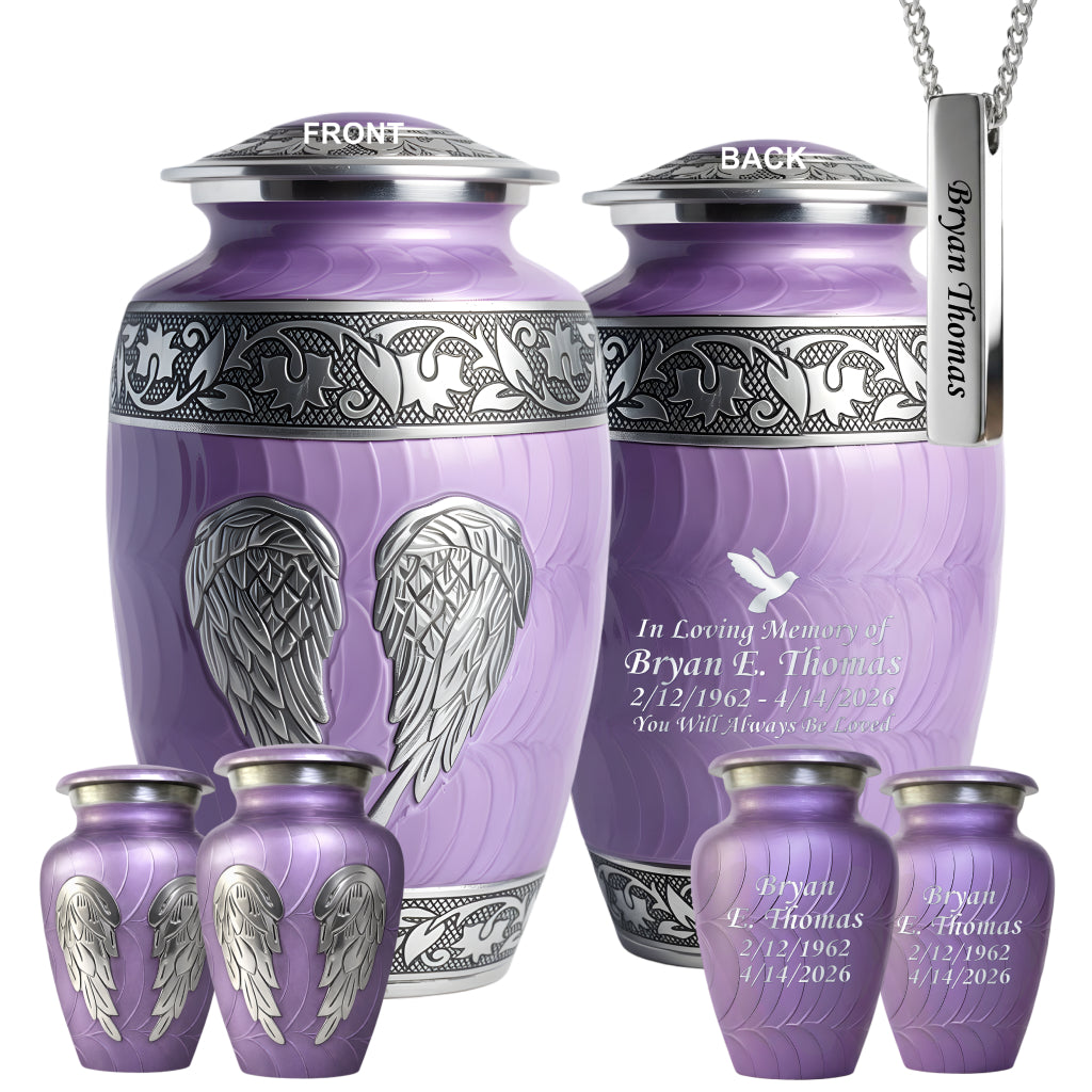 Wings Detail Urn