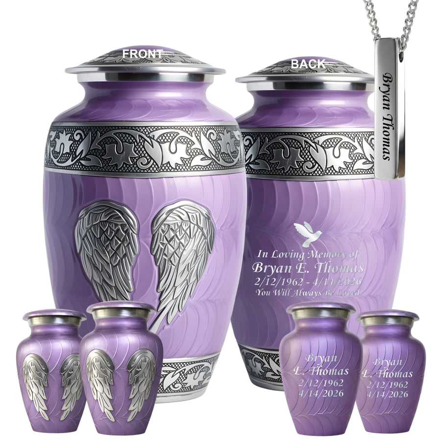 Wings Detail Urn