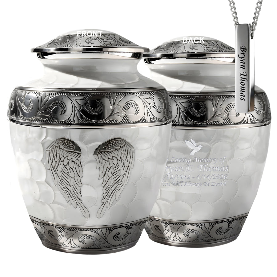 Wings Detail Urn