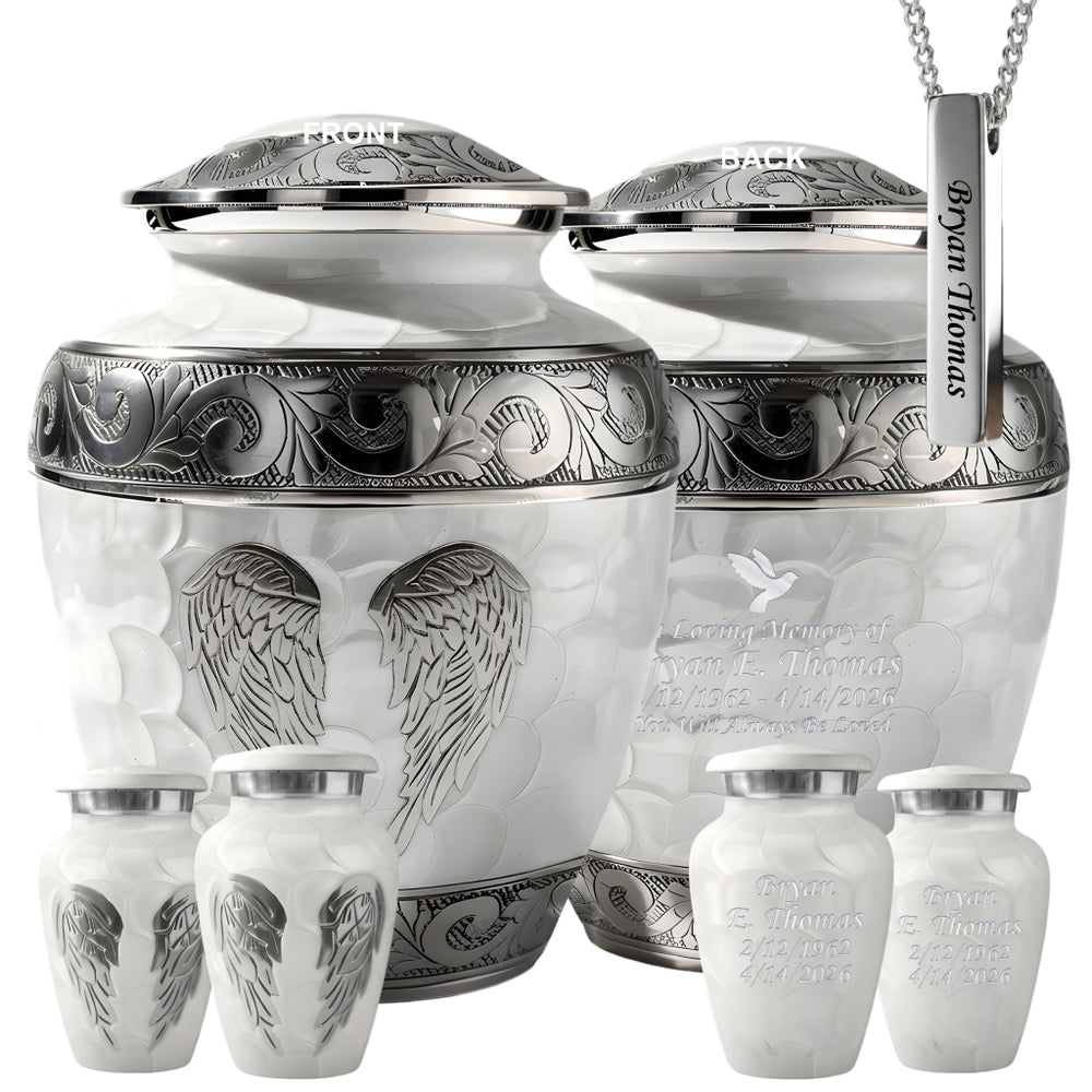 Wings Detail Urn
