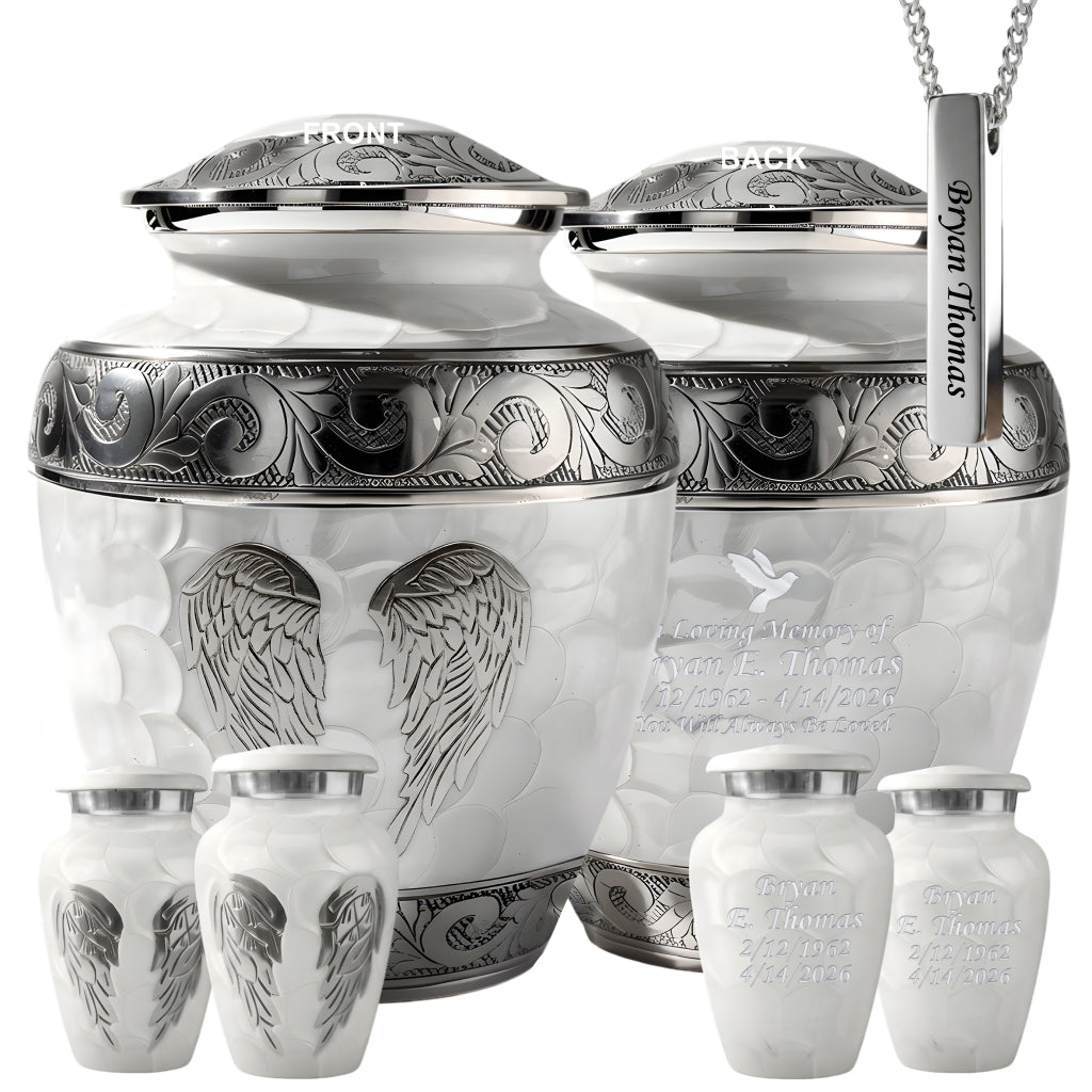 Wings Detail Urn