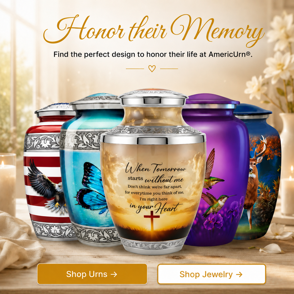 Cross Cremation Urn