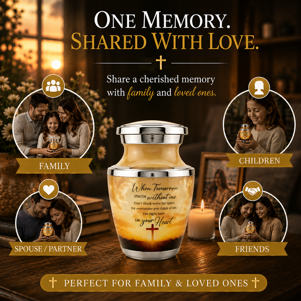 Cross Cremation Urn