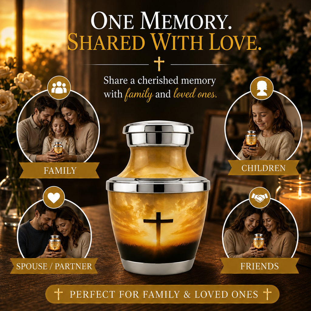 Cross Cremation Urn