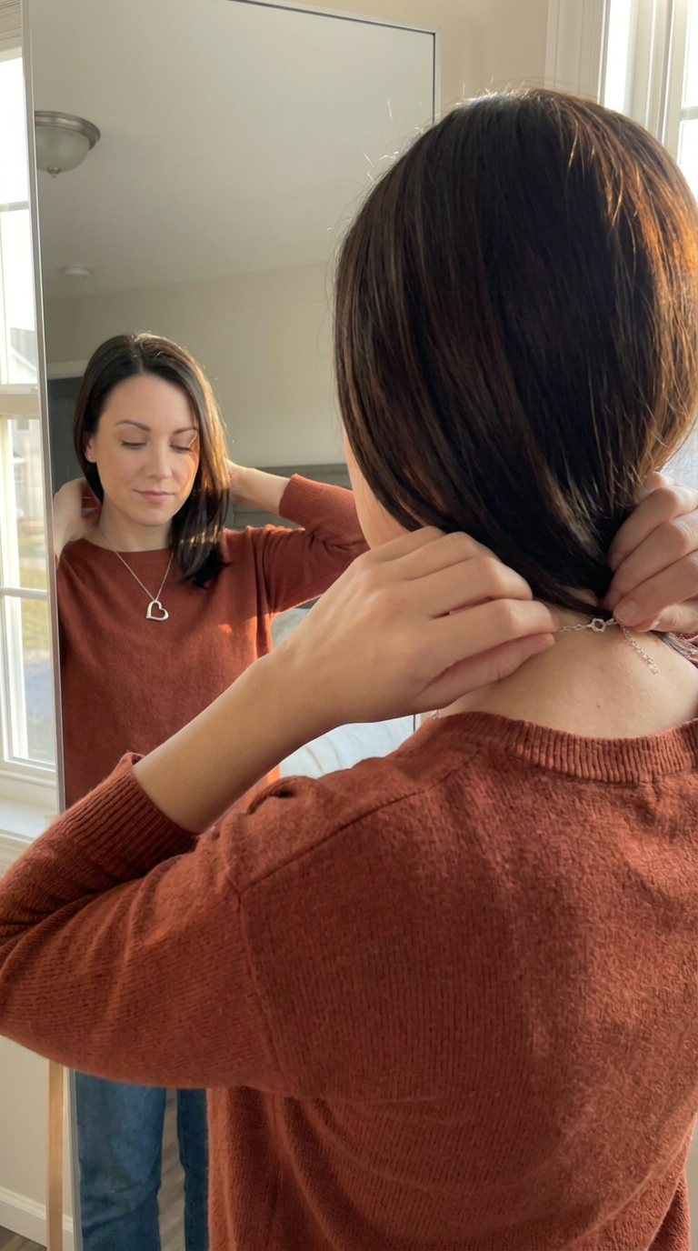 An urn necklace