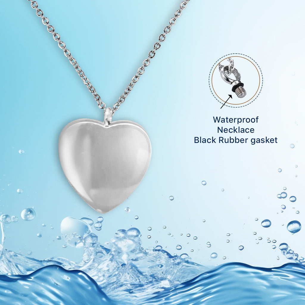 Minimalist Engravable Urn Necklace