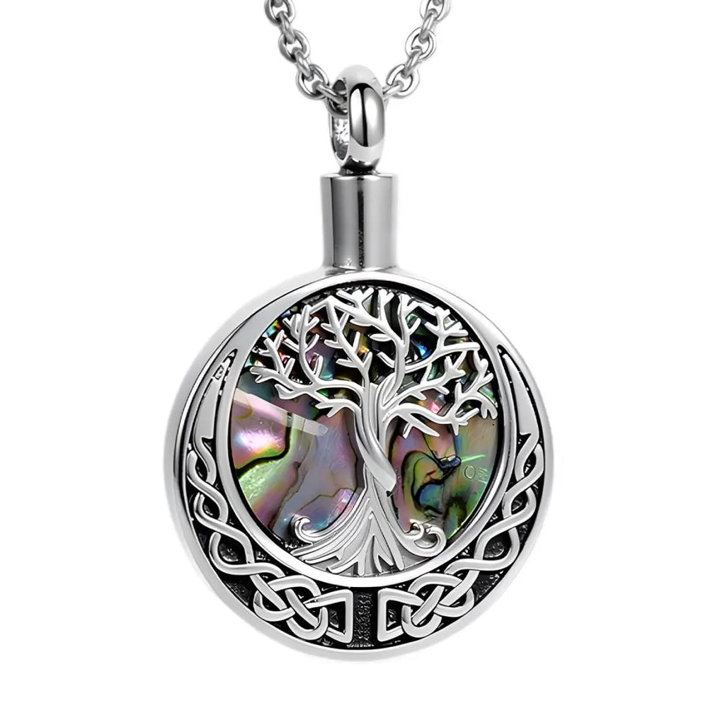 Celtic Tree of Life Cremation Necklace