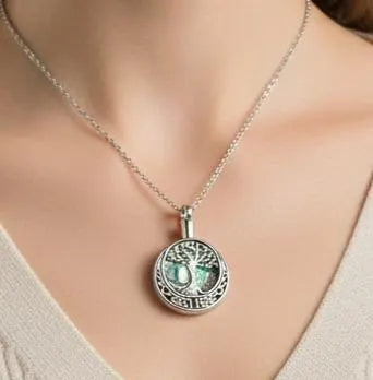Celtic Tree of Life Cremation Necklace